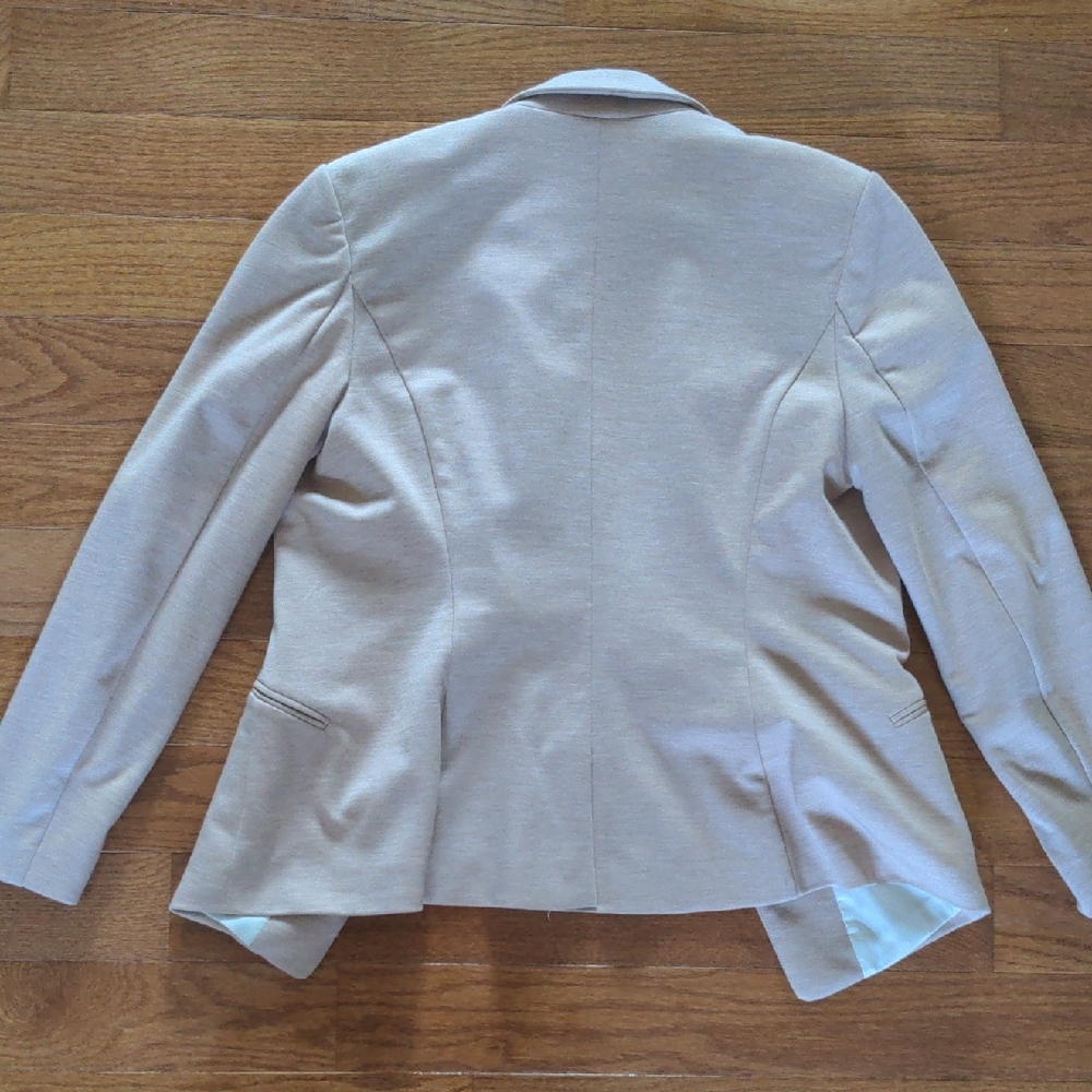 H&M Light Beige/pink Blazer Size 12 - Picture 5 of 5